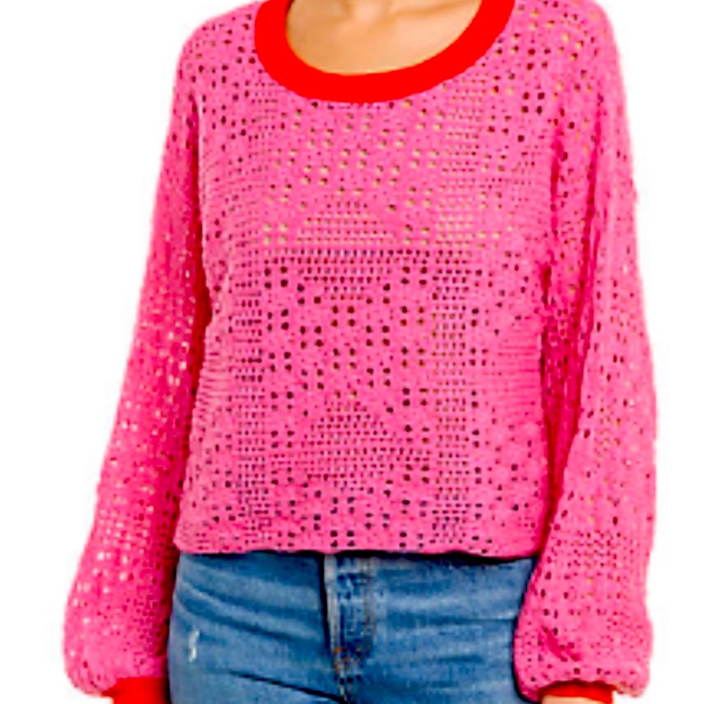 Free People Home Run Sweater, size medium.